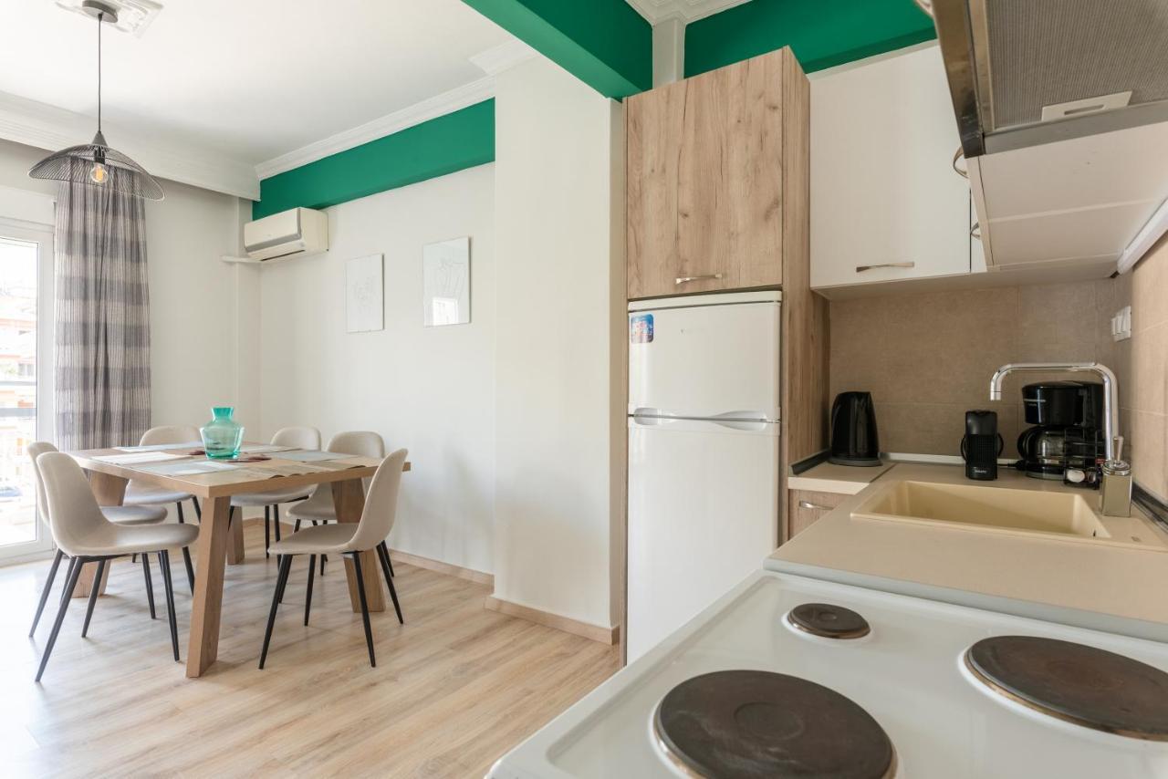 ［バダリス - ディカストリア区］アパートメント（90m²）｜ 2ベッドルーム／1バスルーム テッサロニキ エクステリア 写真